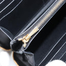 BALENCIAGA Long Wallet Leather Black 594290 Auth bs34182-18