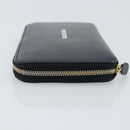BALENCIAGA Long Wallet Leather Black 594290 Auth bs34182-4
