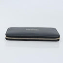 BALENCIAGA Long Wallet Leather Black 594290 Auth bs34182-5