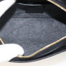 LOUIS VUITTON Epi Dauphine PM Pouch Black M48442 LV Auth bs34183-10