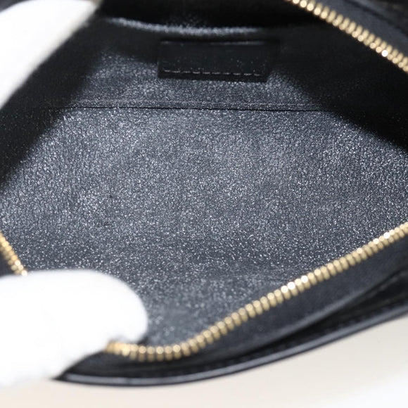 LOUIS VUITTON Epi Dauphine PM Pouch Black M48442 LV Auth bs34183