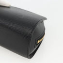 LOUIS VUITTON Epi Dauphine PM Pouch Black M48442 LV Auth bs34183-7