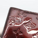 LOUIS VUITTON Vernis Agenda PM Day Planner Rouge Favist R21072 LV Auth bs34184-8