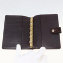 LOUIS VUITTON Vernis Agenda PM Day Planner Rouge Favist R21072 LV Auth bs34184-9