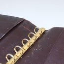 LOUIS VUITTON Vernis Agenda PM Day Planner Rouge Favist R21072 LV Auth bs34184-21
