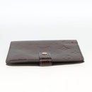 LOUIS VUITTON Vernis Agenda PM Day Planner Rouge Favist R21072 LV Auth bs34184-3