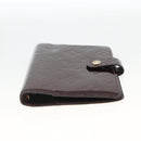 LOUIS VUITTON Vernis Agenda PM Day Planner Rouge Favist R21072 LV Auth bs34184-6