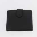 CHANEL Wallet Caviar Skin 2 Set Black CC Auth bs34186-11