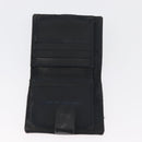 CHANEL Wallet Caviar Skin 2 Set Black CC Auth bs34186-16