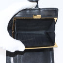 CHANEL Wallet Caviar Skin 2 Set Black CC Auth bs34186-9