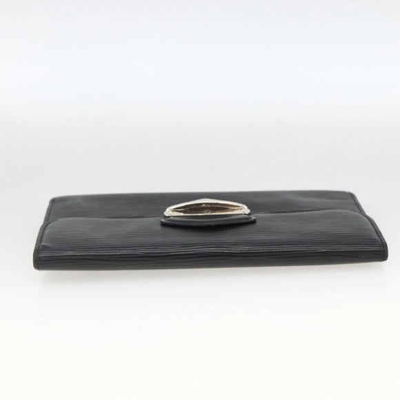 LOUIS VUITTON Epi Portefeuille Eugenie Long Wallet Black M63882 LV Auth bs34189