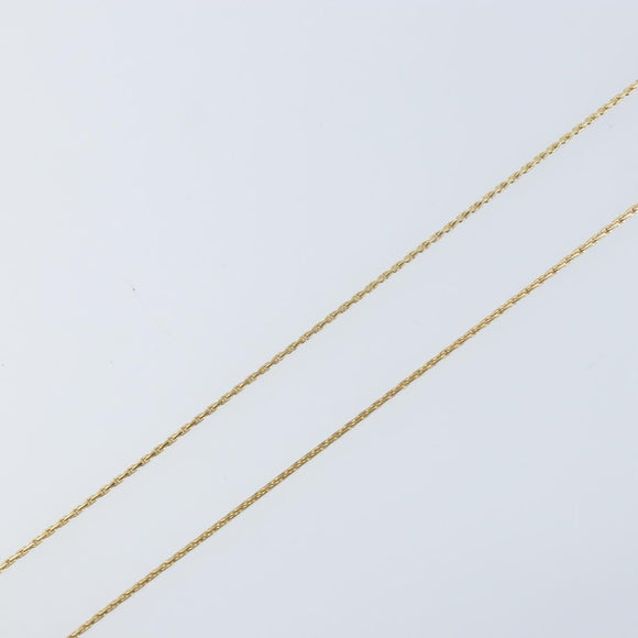 Christian Dior Necklace metal Gold Tone Auth bs34192