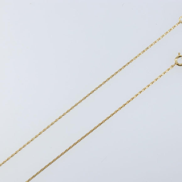 Christian Dior Necklace metal Gold Tone Auth bs34192