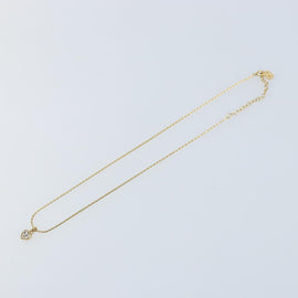 Christian Dior Necklace metal Gold Tone Auth bs34192 - 0