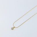 Christian Dior Necklace metal Gold Tone Auth bs34192-4