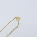 Christian Dior Necklace metal Gold Tone Auth bs34192-7