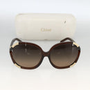 Chloe Sunglasses plastic Brown Auth bs34194-13