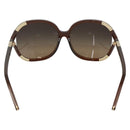Chloe Sunglasses plastic Brown Auth bs34194-3