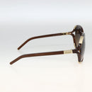 Chloe Sunglasses plastic Brown Auth bs34194-4