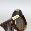 Chloe Sunglasses plastic Brown Auth bs34194-5