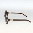 Chloe Sunglasses plastic Brown Auth bs34194-6