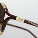 Chloe Sunglasses plastic Brown Auth bs34194-7