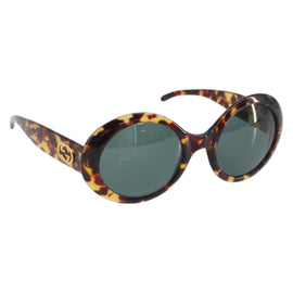 GUCCI Tortoise Sunglasses plastic Brown Auth bs34195A
