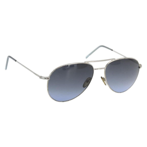 GUCCI Sunglasses metal Blue Auth bs34197