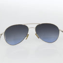 GUCCI Sunglasses metal Blue Auth bs34197-10