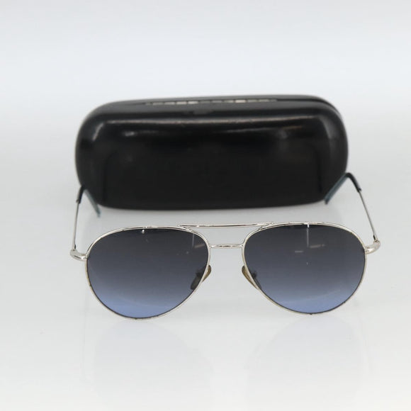 GUCCI Sunglasses metal Blue Auth bs34197