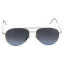 GUCCI Sunglasses metal Blue Auth bs34197-2