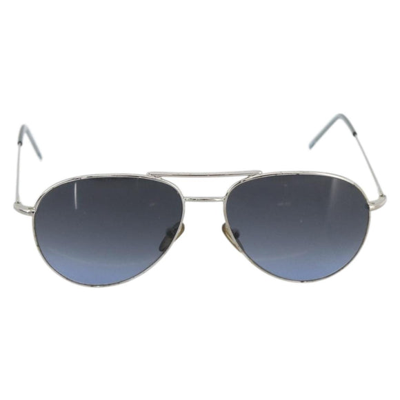 GUCCI Sunglasses metal Blue Auth bs34197
