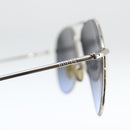 GUCCI Sunglasses metal Blue Auth bs34197-7