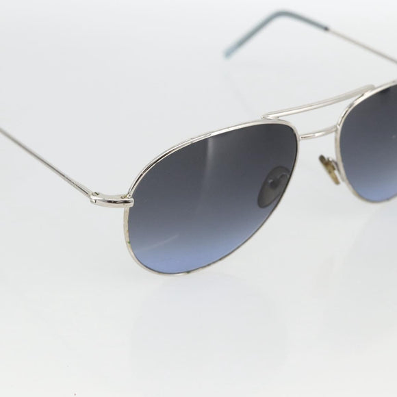 GUCCI Sunglasses metal Blue Auth bs34197