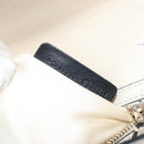VALENTINO Chain Shoulder Bag Leather White Gold Auth bs34199-23