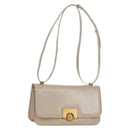BOTTEGA VENETA Shoulder Bag Leather Pink Gold Auth bs34206A-1