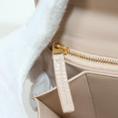 BOTTEGA VENETA Shoulder Bag Leather Pink Gold Auth bs34206A-24