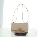 BOTTEGA VENETA Shoulder Bag Leather Pink Gold Auth bs34206A-12