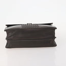 BOTTEGA VENETA INTRECCIATO Business Bag Leather Brown 161239 Auth bs34210-5