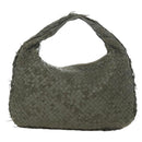 BOTTEGA VENETA INTRECCIATO Hobo Shoulder Bag Leather Brown Auth bs34211SAV-13