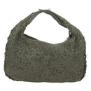 BOTTEGA VENETA INTRECCIATO Hobo Shoulder Bag Leather Brown Auth bs34211SAV-2