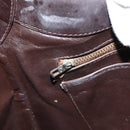CELINE C Sulky Shoulder Bag Canvas Beige Gold Auth bs34212-11