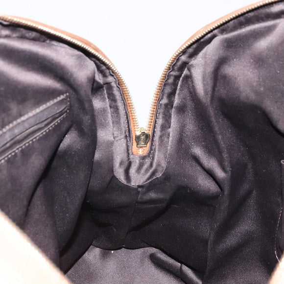 SAINT LAURENT Muse Shoulder Bag Leather Brown Gold 153959 Auth bs34214