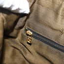 FENDI Zucca Canvas Hand Bag Brown Black Auth bs34216-22