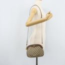 GUCCI GG Supreme Shoulder Bag PVC Beige Gold 007 49 0819 Auth bs34218-23