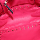 VALENTINO Hand Bag Leather 2way Multicolor Gold Auth bs34219A-11