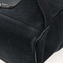 SAINT LAURENT Rucksack Canvas Schwarz Silber Auth bs34220-18