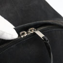 SAINT LAURENT Rucksack Canvas Schwarz Silber Auth bs34220-11