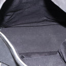 SAINT LAURENT Rucksack Canvas Schwarz Silber Auth bs34220-12