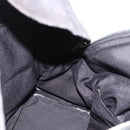 SAINT LAURENT Rucksack Canvas Schwarz Silber Auth bs34220-22